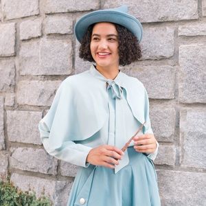 Harry Potter Fleur Delacour Beauxbatons Costume Shirt, size XS